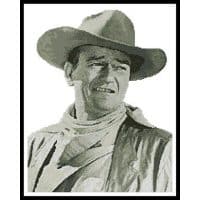 Artecy Cross Stitch John Wayne 11240 Cross Stitch Chart Hard Copy
