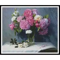 Artecy Cross Stitch Kathryn Roses 12062 INT Cross Stitch Chart Hard Copy