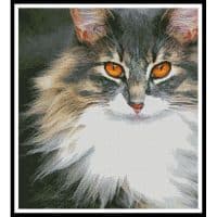 Artecy Cross Stitch Kitty 12678 Cross Stitch Chart Hard Copy
