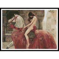Artecy Cross Stitch Lady Godiva 13934 Cross Stitch Chart Hard Copy