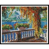 Artecy Cross Stitch Lake Como 11770 ML Cross Stitch Chart Hard Copy