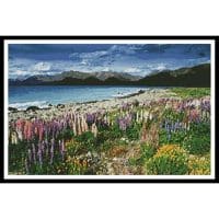 Artecy Cross Stitch Lake Tekapo New Zealand 10427 Cross Stitch Chart Hard Copy