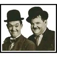 Artecy Cross Stitch Laurel and Hardy 12698 Cross Stitch Chart Hard Copy