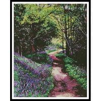 Artecy Cross Stitch Lavender Lane 12828 ML Cross Stitch Chart Hard Copy