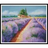 Artecy Cross Stitch Lavender Scent 12431 MGL Cross Stitch Chart Hard Copy
