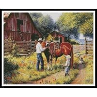 Artecy Cross Stitch Learning the Ropes 13321 MK Cross Stitch Chart Hard Copy
