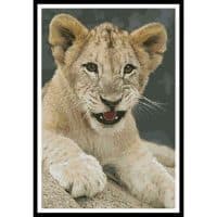 Artecy Cross Stitch Lion Cub 3 10623 Cross Stitch Chart Hard Copy