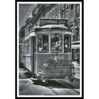 Artecy Cross Stitch Lisbon Tram 12600 Cross Stitch Chart Hard Copy