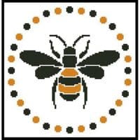 Artecy Cross Stitch Little Bee 13626 JP Cross Stitch Chart Hard Copy