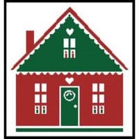 Artecy Cross Stitch Little Christmas Cottage 4 13374 JP Cross Stitch Chart Hard Copy