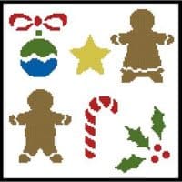 Artecy Cross Stitch Little Christmas Motifs 11767 JP Cross Stitch Chart Hard Copy