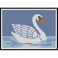 Artecy Cross Stitch Little Swan 12657 JP Cross Stitch Chart Hard Copy