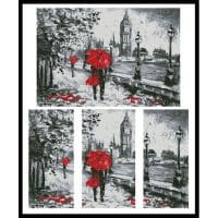 Artecy Cross Stitch London Abstract 12985 Cross Stitch Chart Hard Copy