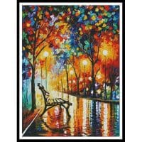 Artecy Cross Stitch Loneliness of Autumn 12133 LA Cross Stitch Chart Hard Copy
