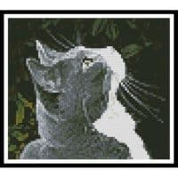 Artecy Cross Stitch Lucky the Cat Mini 11709 Cross Stitch Chart Hard Copy