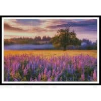Artecy Cross Stitch Lupine Sunrise 14131 ARTL Cross Stitch Chart Hard Copy