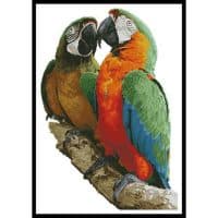 Artecy Cross Stitch Macaws Photo 14020 Cross Stitch Chart Hard Copy