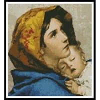 Artecy Cross Stitch Madonna Mini 10150 Cross Stitch Chart Hard Copy