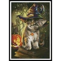 Artecy Cross Stitch Magic Cat 13742 Cross Stitch Chart Hard Copy