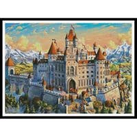 Artecy Cross Stitch Magnificent Castle 13709 MGL Cross Stitch Chart Hard Copy
