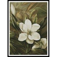 Artecy Cross Stitch Magnolia Grandiflora 11632 Cross Stitch Chart Hard Copy