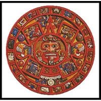 Artecy Cross Stitch Mayan Doomsday Calender 10625 Cross Stitch Chart Hard Copy