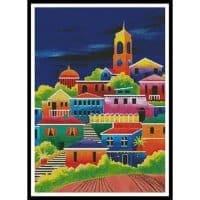 Artecy Cross Stitch Mediterranean 8 11794 PFLD Cross Stitch Chart Hard Copy