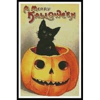 Artecy Cross Stitch Merry Halloween 11391 Cross Stitch Chart Hard Copy