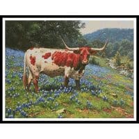 Artecy Cross Stitch Miss Texas 11773 MK Cross Stitch Chart Hard Copy