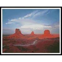 Artecy Cross Stitch Monument Valley Utah 11184 Cross Stitch Chart Hard Copy