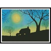 Artecy Cross Stitch Moonlit Evening 11429 MB Cross Stitch Chart Hard Copy