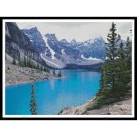 Artecy Cross Stitch Moraine Lake Photo 2 11264 Cross Stitch Chart Hard Copy