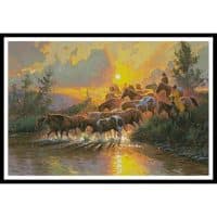 Artecy Cross Stitch Morning Work 11418 MK Cross Stitch Chart Hard Copy