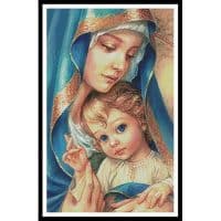 Artecy Cross Stitch Mother of God 11341 MGL Cross Stitch Chart Hard Copy