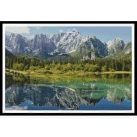 Artecy Cross Stitch Mount Mangart Italy 14026 Cross Stitch Chart Hard Copy