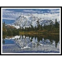 Artecy Cross Stitch Mount Shuksan 11064 Cross Stitch Chart Hard Copy
