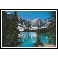 Artecy Cross Stitch Mountain Lake 10728 Cross Stitch Chart Hard Copy