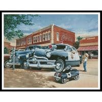 Artecy Cross Stitch New Sheriff 11511 MGL Cross Stitch Chart Hard Copy