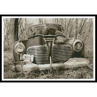 Artecy Cross Stitch Old Car Sepia 13313 Cross Stitch Chart Hard Copy