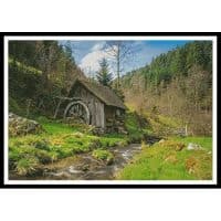 Artecy Cross Stitch Old Mill Black Forest Germany 13621 Cross Stitch Chart Hard Copy