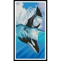 Artecy Cross Stitch Orca 2 13910 JQ Cross Stitch Chart Hard Copy