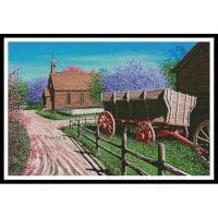 Artecy Cross Stitch Orchard Prairie 11746 MB Cross Stitch Chart Hard Copy