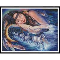 Artecy Cross Stitch Path of the Dream Catcher 11093 PFLD Cross Stitch Chart Hard Copy