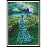 Artecy Cross Stitch Peacocks 13179 JQ Cross Stitch Chart Hard Copy