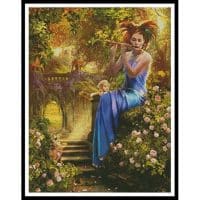 Artecy Cross Stitch Pipers Lullaby 13585 MGL Cross Stitch Chart Hard Copy