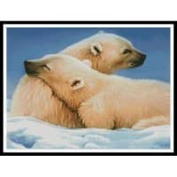 Artecy Cross Stitch Polar Bears 12596 INT Cross Stitch Chart Hard Copy