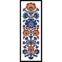 Artecy Cross Stitch Polish Folk Art Design 1 12329 Cross Stitch Chart Hard Copy