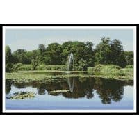 Artecy Cross Stitch Pond 13933 Cross Stitch Chart Hard Copy
