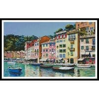 Artecy Cross Stitch Portofino 11195 Cross Stitch Chart Hard Copy