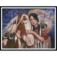 Artecy Cross Stitch Power and Magic of the Horse 11288 Cross Stitch Chart Hard Copy